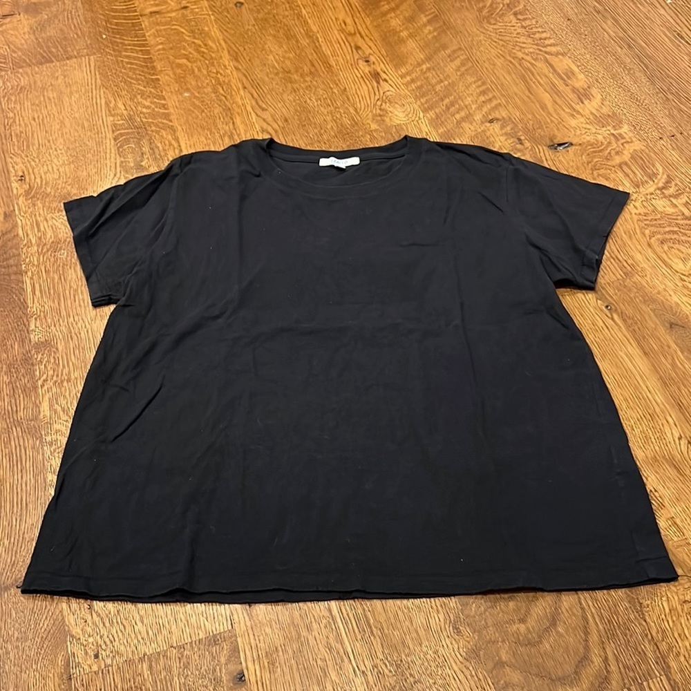 Leallo Women’s Short Sleeve T Shirt Black Size Medium